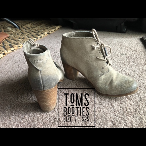 Toms booties - Picture 1 of 1